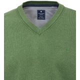 Redmond - Trui - Groen - 100% Katoen - Licht Getailleerd