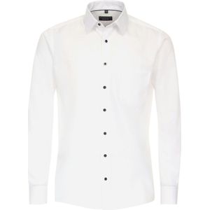 Redmond - Modern Fit - Overhemd - Wit - Strijkvriendelijk