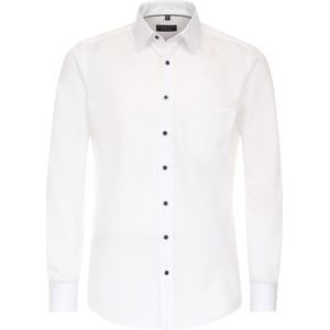 Redmond - Modern Fit - Overhemd - Wit - Strijkvriendelijk