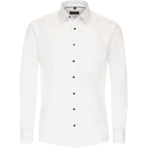 Redmond - Modern Fit - Overhemd - Wit - Strijkvriendelijk