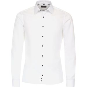 Redmond - Slim Fit Overhemd - Blauw - Poplin - Easy Iron