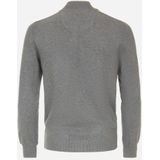 Redmond heren vest katoen - opstaande kraag - grijs (middeldik)