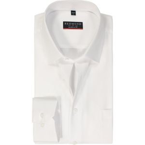 Redmond Overhemd wit, Effen