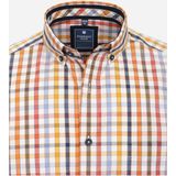 Redmond - Comfort Fit - Overhemd - Blauw - Poplin - 2 Boordmaten