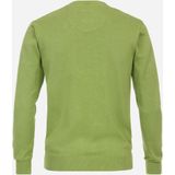 Redmond heren trui katoen, O-hals, groen (middeldik)