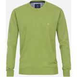 Redmond heren trui katoen, O-hals, groen (middeldik)