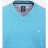 Redmond - Heren Trui - Blauw - V-hals - Katoen