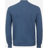 Redmond - Heren Vest - Blauw - Katoen - Opstaande Kraag