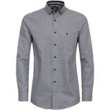 Redmond - Comfort Fit - Overhemd - Blauw Geruit - Strijkvriendelijk