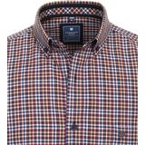 3 voor 99 | Redmond comfort fit overhemd, twill, rood geruit