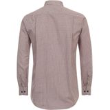 Redmond - Multicolor Fantasie - Overhemd - Rood - Strijkvriendelijk - Boordmaat: 49 - 50