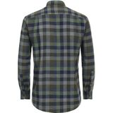 Redmond - Comfort Fit Overhemd - Blauw - Poplin - Easy Iron