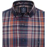 Redmond - Comfort Fit Overhemd - Blauw - Twill - Lange Mouwen