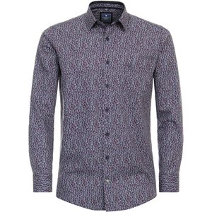 Overhemd - Multicolor Fantasie - Katoen - Kent Kraag - Lange Mouwen