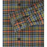 Redmond - Comfort Fit Overhemd - Groen Geruit - Popeline