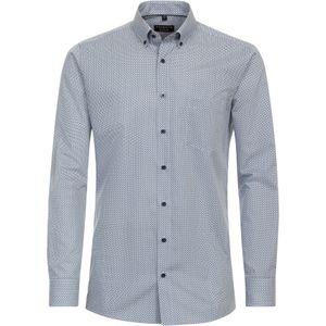 Redmond Overhemd blauw, Bedrukt