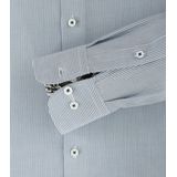 3 voor 99 | Redmond modern fit overhemd, twill, blauw met wit gestreept