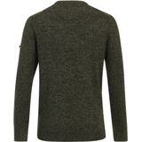 Redmond - Heren Trui - Groen - Wol met Katoenmengsel