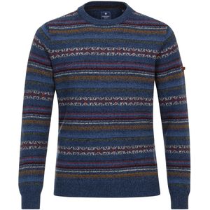 Redmond - Heren Trui - Multicolor - 60% Katoen, 30% Polyamide, 10% Wol