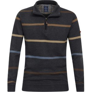 Redmond - Heren Trui - Multicolor - Sweatstof - Licht Getailleerd