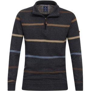 Redmond - Heren Trui - Multicolor - Sweatstof - Licht Getailleerd