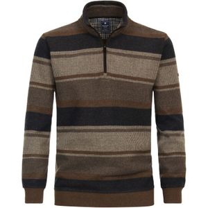 Redmond - Heren Trui - Multicolor - 100% Katoen - Licht Getailleerd