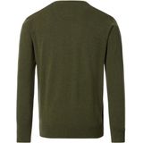 Redmond - Trui - Groen - 100% Katoen - Licht Getailleerd