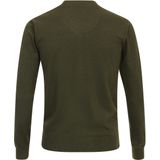 Redmond - Heren Trui - Groen - Katoen - V-hals - Middeldik