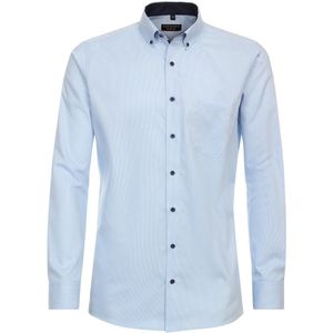 Redmond - Overhemd - Blauw - Multicolor Fantasie - Strijkvriendelijk