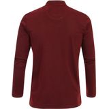 Redmond - Regular Fit Polo - Rood - Lange Mouw - Jersey