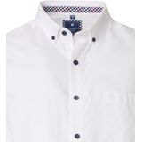 Redmond Casual Overhemd wit, Effen