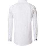 Redmond Casual Overhemd wit, Effen