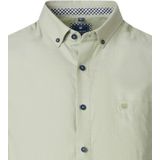 Redmond - Casual Overhemd - Groen - Lange Mouw - 100% Katoen - Met Borstzak