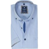 Overhemd - Korte Mouw - Katoen - Button-Down Kraag - Borstzak