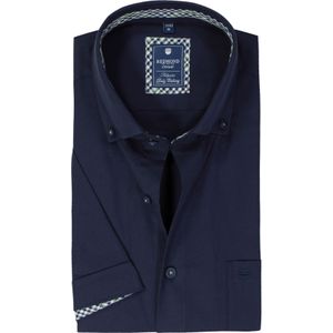 3 voor 99 | Redmond comfort fit overhemd, korte mouw, Oxford, donkerblauw