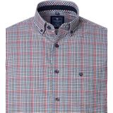 Redmond Casual Overhemd rood, Ruit