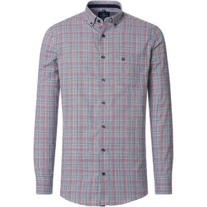 Redmond Casual Overhemd rood, Ruit