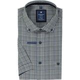 Redmond Casual Overhemd Korte mouw beige