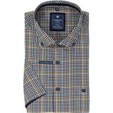 Redmond Casual Overhemd Korte mouw geel