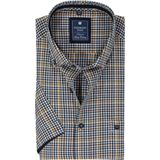 Redmond Casual Overhemd Korte mouw geel