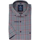 Redmond Casual Overhemd Korte mouw rood