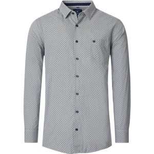 Overhemd - Multicolor Fantasie - 100% Katoen - Kent Kraag - Lange Mouwen