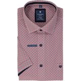 Redmond Casual Overhemd Korte mouw rood