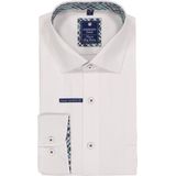 Redmond Casual Overhemd wit, Effen