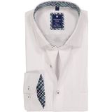 Redmond Casual Overhemd wit, Effen