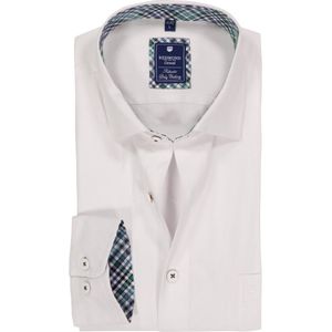 Redmond - Comfort Fit - Overhemd - Wit - Strijkvriendelijk