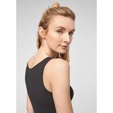 QS - Top - Wit - Mouwloos - Slanke Pasvorm