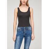 QS - Top - Wit - Mouwloos - Slanke Pasvorm