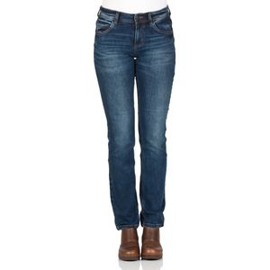 Tom Tailor Dames Jeans Broeken Alexa regular/straight Fit Blauw Volwassenen