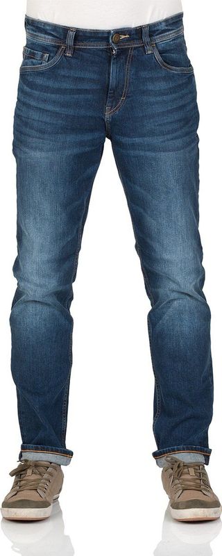 TOM TAILOR 5-Pocket-Jeans Josh in Used-Waschung
